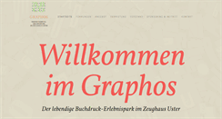 Desktop Screenshot of graphosuster.ch